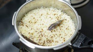 मोकळा मोकळा जिरा राईस झटपट बनवा कुकरमध्ये | Jeera Rice In Pressure Cooker | Latika Nimbalkar