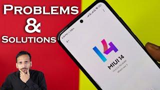 MIUI 14 Problems & Solutions
