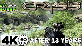 Crysis Finally in 4K 60FPS - After 13 Years still looks amazing