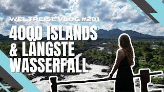 4000 Islands und der längste Wasserfall der Welt - LAOS 