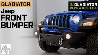 Jeep Gladiator JT Officially Licensed Jeep Adventure HD Front Bumper Review & Install