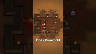 BOOMRAT PIZZA IN RIMWORLD??!  #rimworld #projectzomboid #frostpunk  #prisonarchitect #hitman #shorts