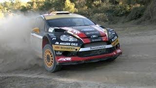 Test Martin Prokop and Ford Fiesta WRC on gravel