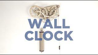 Mechanical Clock Kit - Build Your Own Mechanical Wooden Clock