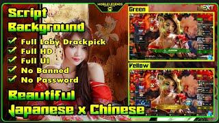 Background Mobile Legends Gadis Cantik Jepang x Gadis Cina Full UI No Password