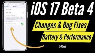 iOS 17 Beta 4 I iOS 17 Beta 4 Features in Hindi I TechnoaddictsIndia