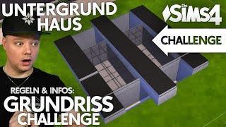 Mach mit! Untergrund Haus Bau-Challenge: Die Sims 4 Grundriss Challenge #41 