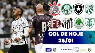 GOLS DESTA TERÇA-FEIRA 25/01/22 | GOLS DE HOJE PELOS ESTADUAIS 2022 | GOLS DE HOJE | HD