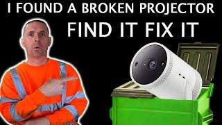 I FOUND A SAMSUNG FREESTYLE PROJECTOR, BROKEN VIBRATING LENS REPAIR GUIDE ENGLISH