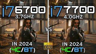 i7 6700 vs i7 7700 Tested in 12 Games (2024) 1080p