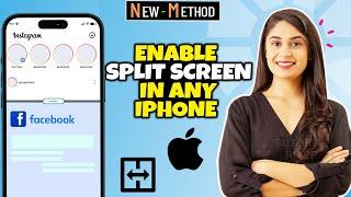 How to Enable Split Screen in ANY iPhone 2024