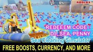 Sea Cleaning Simulator - CODES FREE BOOSTS, CURRENCY, AND MORE