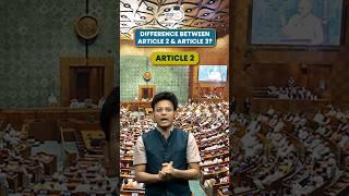 What is the Difference Between Article 2 & Article 3 #shorts #article