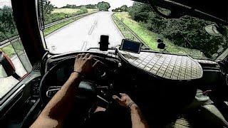 POV TRUCK DRIVING DAF XF 480 #7 | IN GERMANY 