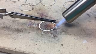 How to Solder With Flux and Avoid Balling Up the Solder- Jewelry Making