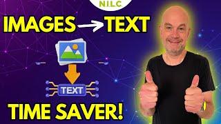 How To convert IMAGES into TEXT in SECONDS with ChatGPT!