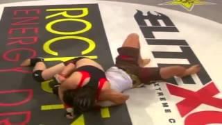 Quick MMA Female Armbar Submission   Jennifer Tate vs Shayna Baszler1