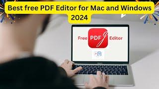 Free PDF Editor for Mac and Windows 2024