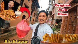 Pokhara bata bhaktapur, Juju Dhau | sweet koseli @gurungeatingchannel