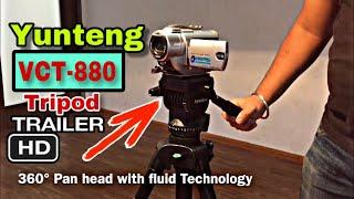 Yunteng VCT-880 Tripod | Fluid Head | Trailer by Unbox Energy