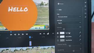 How to add text animation in Adobe Premiere Rush