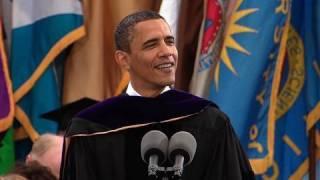 President Obama at Michigan Commencement