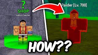 HOW TO GET  Instinct V1/ V2 in Blox fruits Roblox 2024