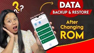 Can this 'Data Backup App' RESTORE Your Data After a ROM Swap? Let's Find Out 