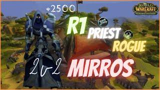 Tbc Rank 1 2v2 Priest Rogue Mirror Matchups ️