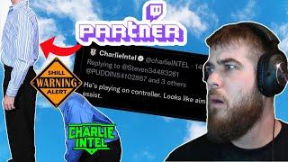 CharlieIntel News LYING - Protecting TOP WARZONE STREAMERS CHEATING