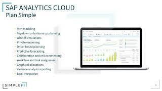 End-to-end Planning Capabilities Using SAP Analytics Cloud
