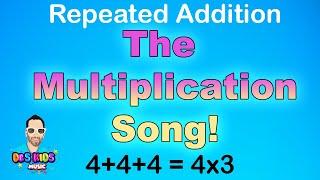 The Multiplication Song | Repeated Addition Song | Elementary Math Music