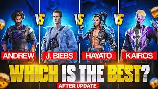 ELITE ANDREW VS J BIEBS VS HAYATO VS KAIROS WHICH IS BEST IN 2024 (SHOCKING RESULT) 