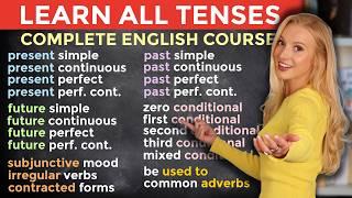 Learn ALL Tenses in English: The Complete Course