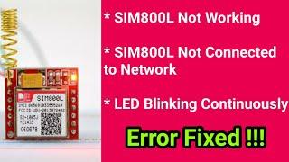 GSM Sim800L kit is not Working || Error Fixed || Arduino GSM SIM800L Tutorial || Arduino Tamil