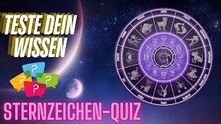 Astrologie Quiz #1 - Teste dein Wissen über Sternzeichen! | Horoskope XXL