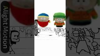 #southpark Cartman vs Kyle