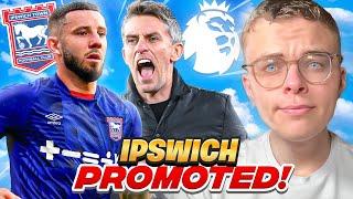 IPSWICH TOWN WIN PROMOTION TO THE PREMIER LEAGUE!