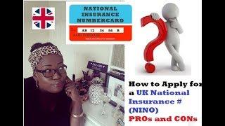 How to Apply for UK National Insurance number 2018/ To work in Uk