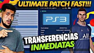 NEW | ULTIMATE PATCH | PS3 | PES 2018 a PES 2022 | ASI se ve MESSI en el PSG | ACTUALIZADO