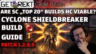 Grim Dawn Build Highlight - Cyclone Shieldbreaker - SC "TOP 20"