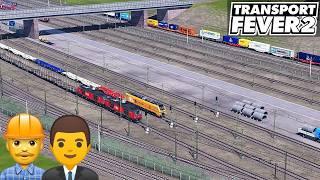 Transport Fever 2 | S7 F68 | mehr  Linien, Züge & LKWs | Baumateriallogistik | Lets Play | deutsch