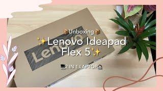 Lenovo IdeaPad Flex 5 (2 in 1 Laptop) Unboxing  w/ Stylus️