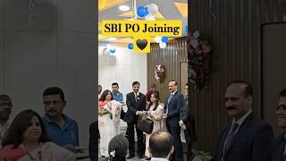 SBI PO 2023 joining  #hardwork #goals #sbipo #ibpspo #bankexams #success