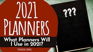 2021 Planner Lineup