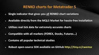 Median and Turbo Renko indicator for Metatrader 5