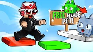 Pet Simulator X Obby Gives FREE HUGE PET!?