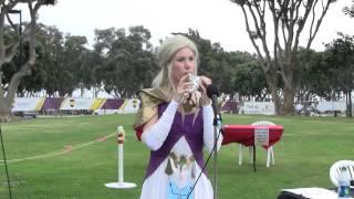 Lena Plays Ocarina Zelda Symphony of the Goddesses San Diego Comic Con