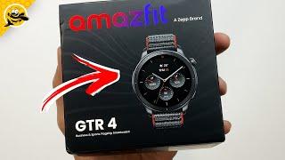 Amazfit GTR 4 (Racetrack Grey) - Unboxing, Setup & Review!