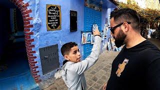 Lost in Africa's Blue City of Chefchaouen, Morocco 